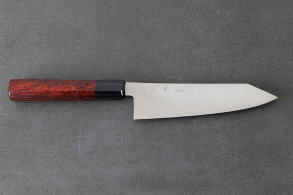 Japanisches Messer Bunka Complite Griff Rot