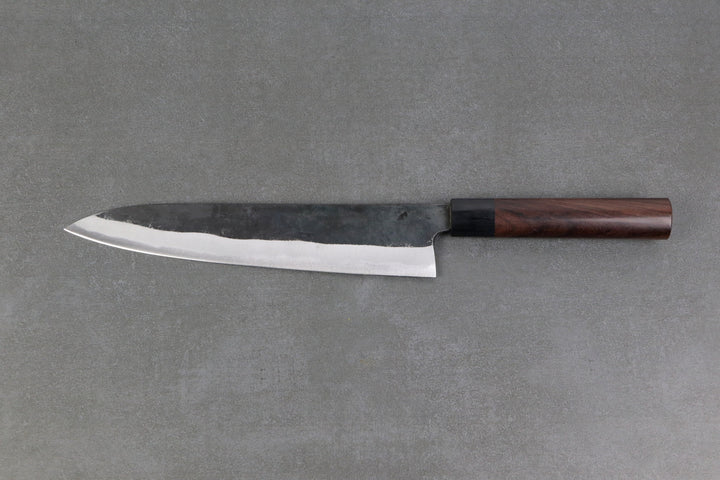 Gyuto Messer mit großer Klinge - Aogami 2 Kurouchi