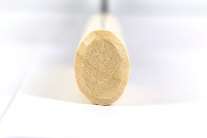 Kiritsuke Messer 210mm Yoshimitsu White #1 - Kurouchi finished, Ho-Holz Griff