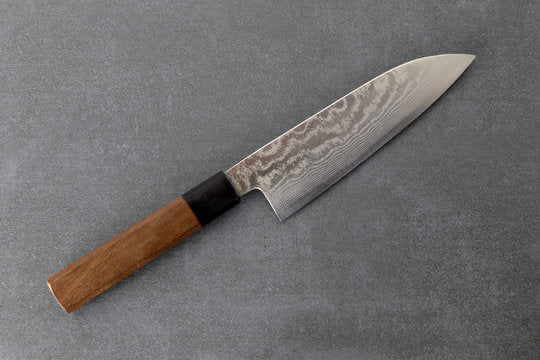 Santokumesser aus Damaststahl