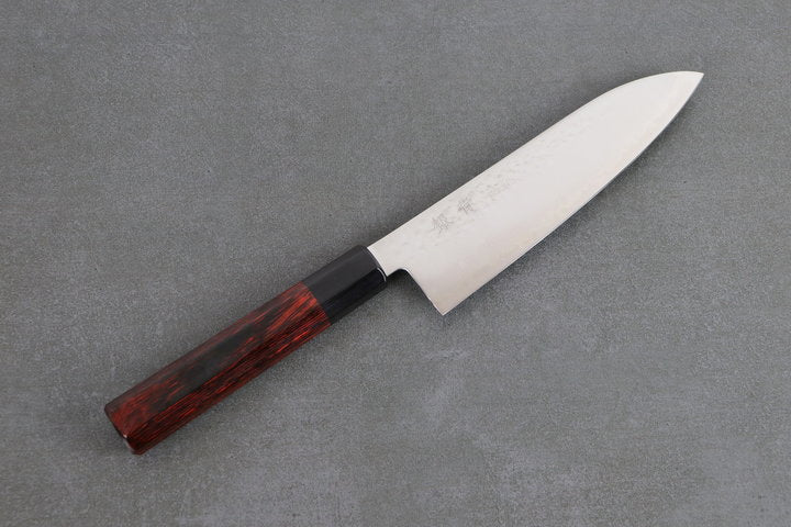 Santoku HAP40 roter Griff