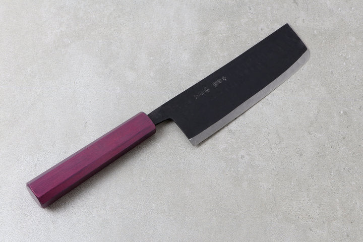Shirogami Messerset mit Schleifsteinset  - Gyuto 210mm, Nakiri 165mm,