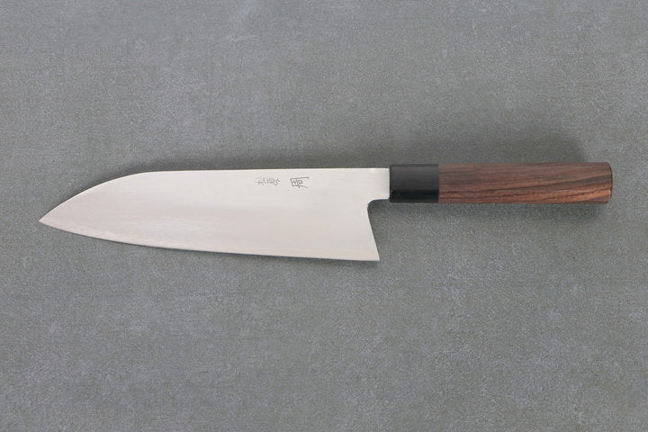 Gyuto 210mm Matsubara ZDP189 - Polished, Rosenholz Griff