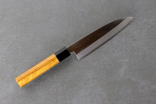 Messerset Yoshimitsu Blue #2  - Gyuto 210mm, Nakiri 165mm, Petty 150mm