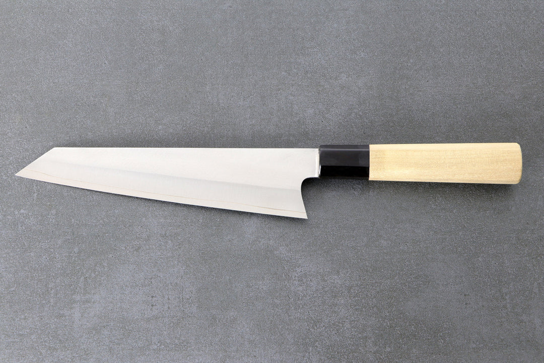 Bunka 210mm Misuzu VG10 - Polished Finished, Ho-Holz Griff mit Büffelhorn Ferrule