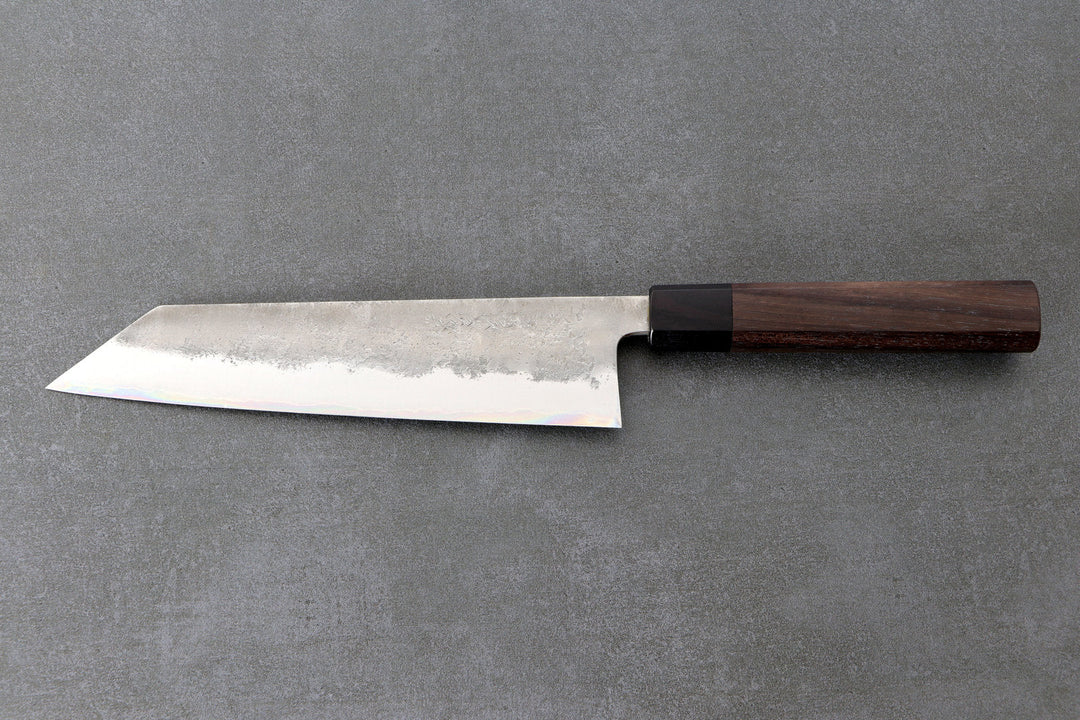 Kiritsuke 210mm Matsubara Aogami - Nashiji finished, Walnuss Griff