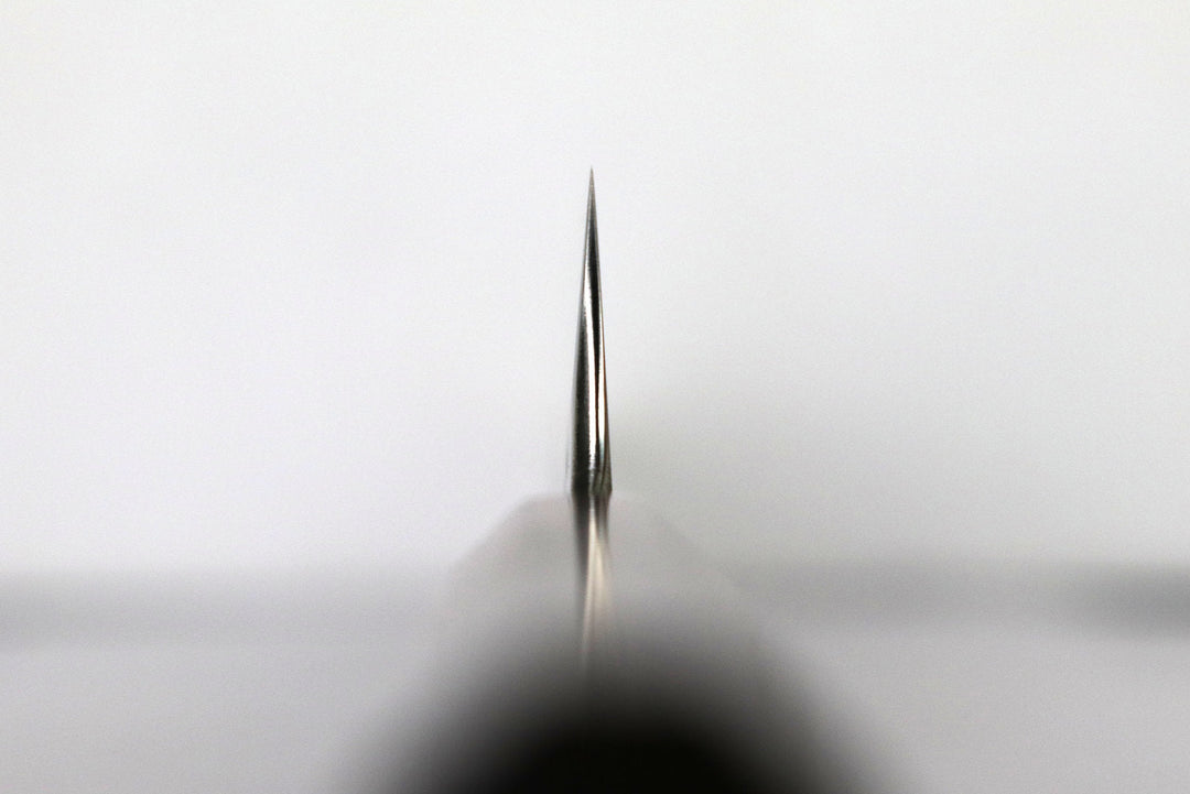 Petty 120mm Kisuke ATS-34  - Tsuchime Finish und Rosenholz Griff