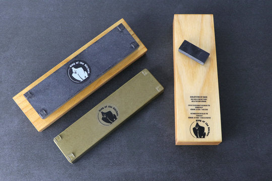 Messerset mit Schleifsteinset Basic - Bunka 180mm, Petty 120mm