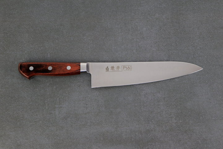 Gyuto 195mm Kanehide PS60, Politur Finish, Western Handle