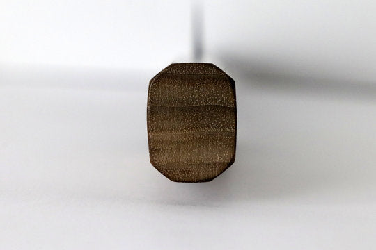 Holzgriff Santoku eckig