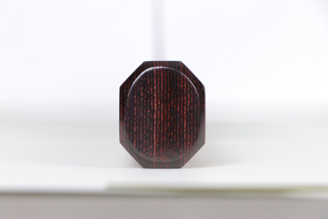 Gyuto 240mm HAP40 Silverback  - Polished Finish, Complite Griff Rot