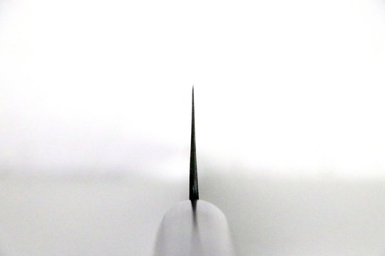 Santokumesser 165mm - Tanegashima - Aogami 2 Kurouchi