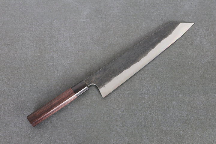 Kiritsuke 270mm Matsubara White #1 - Kurouchi Finished, Walnuss Griff