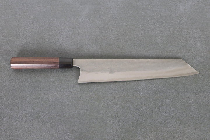 Kiritsuke 270mm Matsubara Blue #2 - Nashiji - Walnussholz Griff