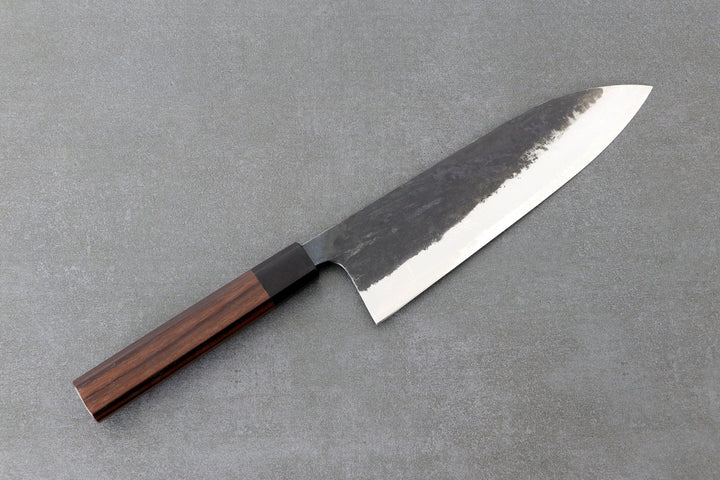 Gyuto 210mm Matsubara White #1 - Kurouchi Finished, Walnut Handle