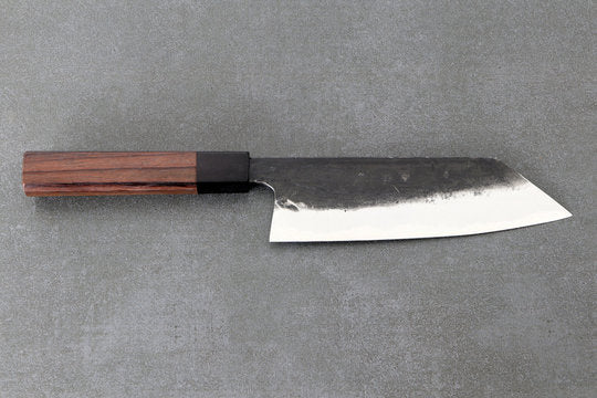 Bunka Shirogami Klinge und Walnuss Griff