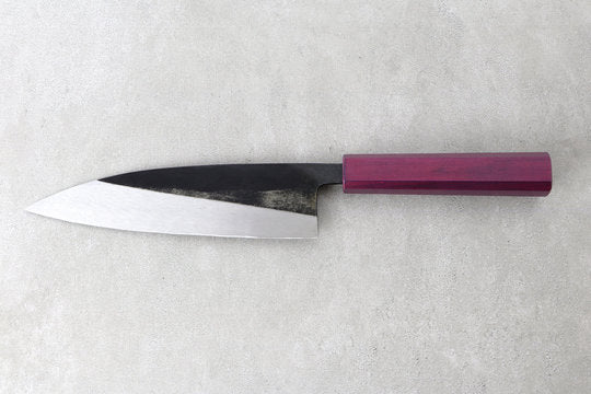 Scharfes Fischmesser Funayuki einseitig geschliffen