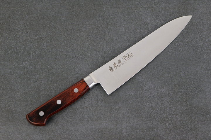 Gyuto 195mm Kanehide PS60, Politur Finish, Western Handle