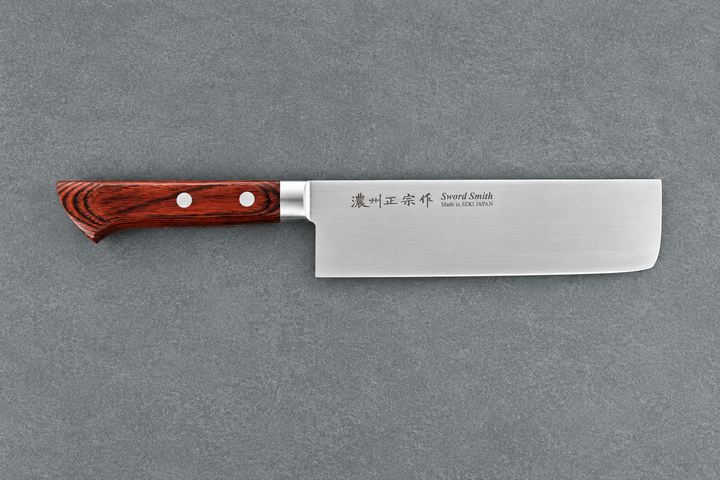 Nakiri-Messer 17 cm – Shirogami | Pakka-Holzgriff
