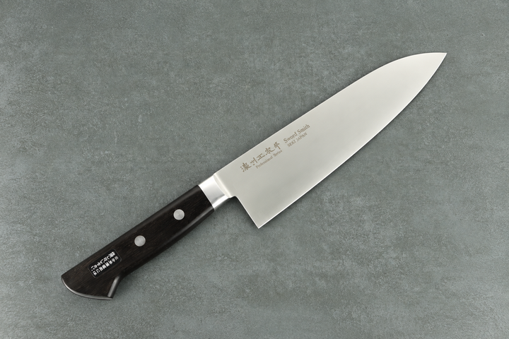Santokumesser 18 cm – AUS-8 Klingenstahl| Pakka-Wood Western Handle