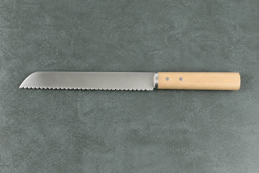 Brotmesser mit Wellenschliff-Klinge 
