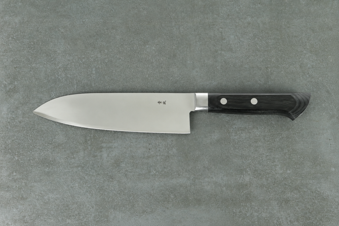 Santokumesser aus traditionellem harten Klingenstahl