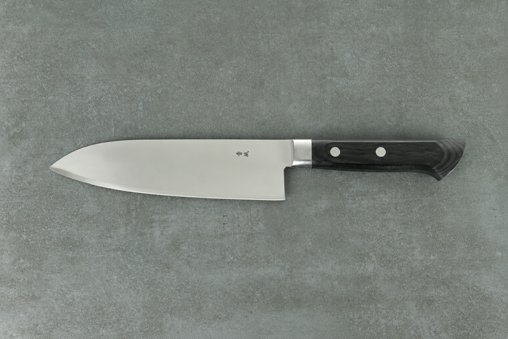 Santokumesser aus traditionellem harten Klingenstahl
