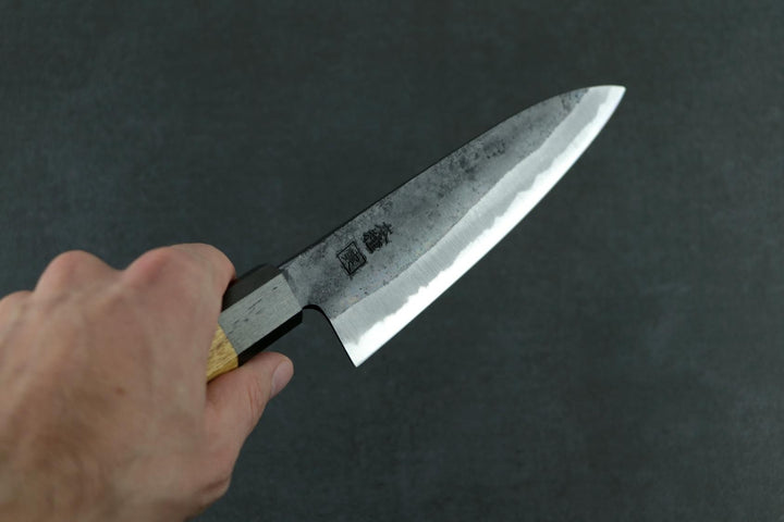 Santoku knife 165mm - Tanegashima - Aogami 2 Kurouchi