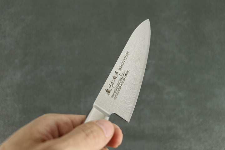 Damastmesser Gyuto Chef-Messer – 18 cm aus Seki, Japan