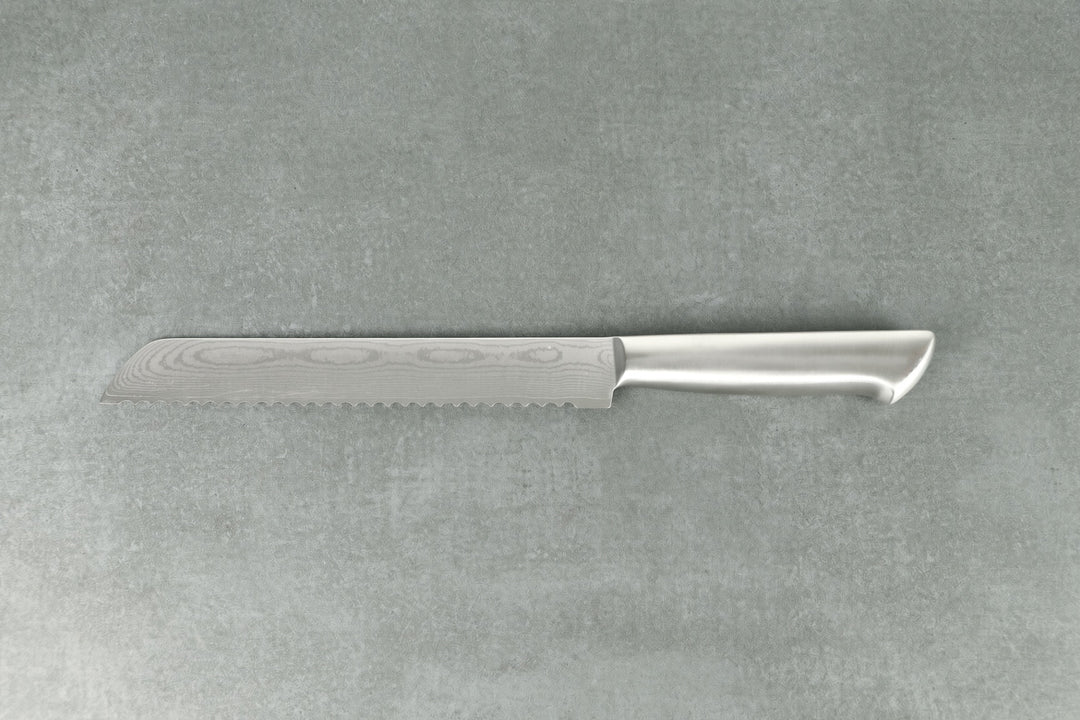 Damastmesser Brotmesser – 20 cm aus Seki, Japan