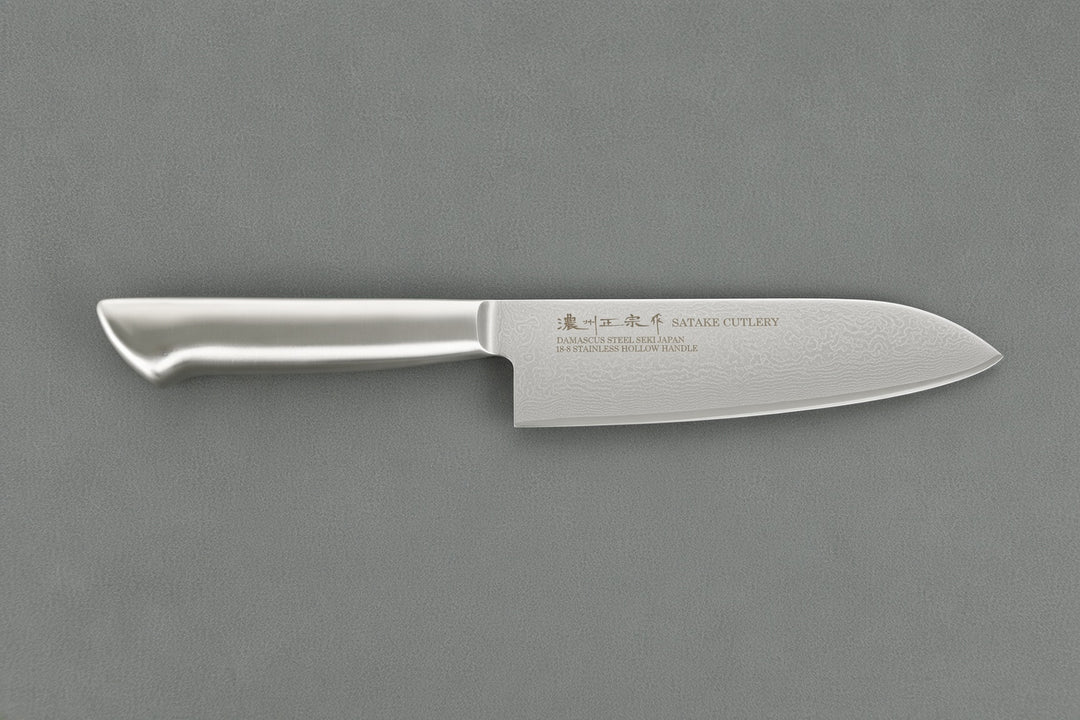 Damastmesser Santokumesser– 17 cm aus Seki, Japan