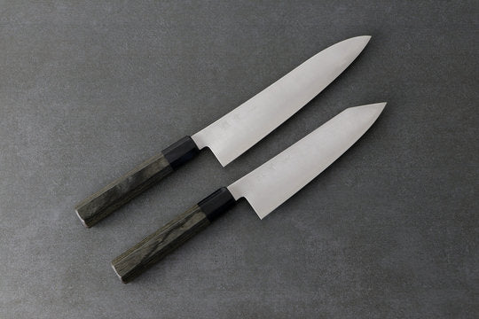 Messerset Silverback Knives HAP40  Bunka 175mm und Gyuto 210mm